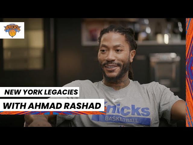 A Conversation with Derrick Rose | New York Legacies with Ahmad Rashad