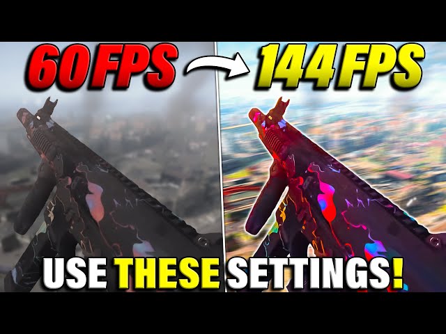 *UPDATED* BEST Settings for Warzone 2 S4 Reloaded (MAX FPS & Visibility)