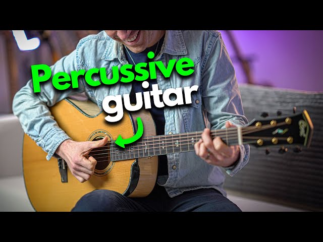 The Legendary Percussive Technique on Fingerstyle Guitar