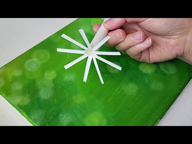 The easiest way to draw dandelions in the world