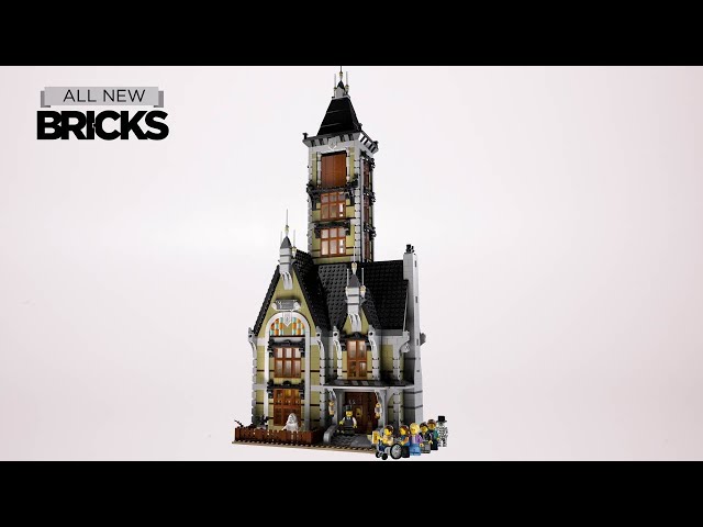 Lego Creator Expert 10273 Haunted House Speed Build with Motors