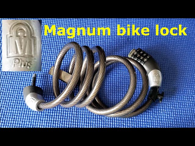 (202) How to recover your lost Magnum Plus combination bike lock - a tough one!