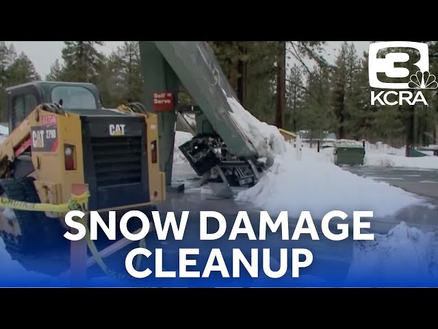 Snow causes buildings to collapse in South Lake Tahoe, crews continue removal process
