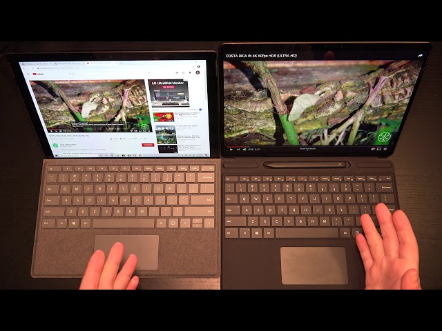 Microsoft Surface Pro X vs Surface Pro 7