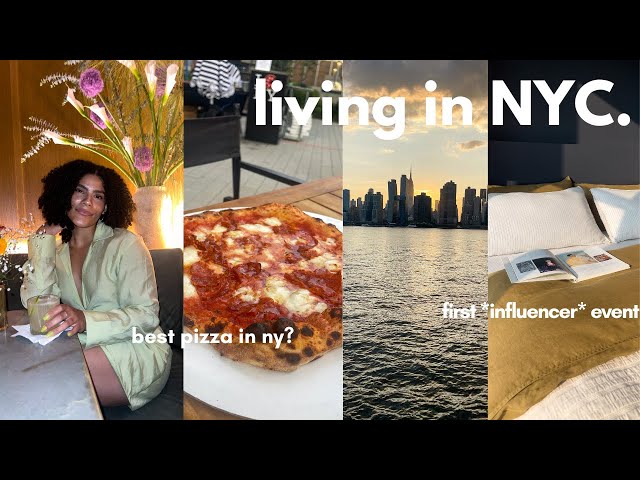 Living in NYC | My first Influencer Event, NY Pizza festival, Baking chronicles