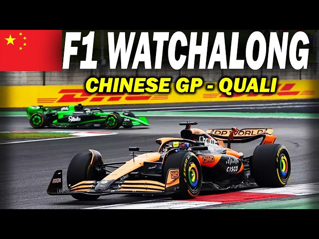 🔴 F1 Watchalong - CHINESE GP - QUALI - with Commentary & Timings