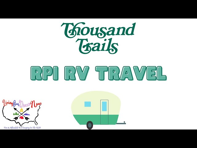 Resort Parks International | RV Travel Benefits