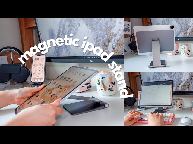 ✨ Unboxing Benks Magnetic iPad Stand for iPad Pro 12.9 | Aesthetic + ASMR