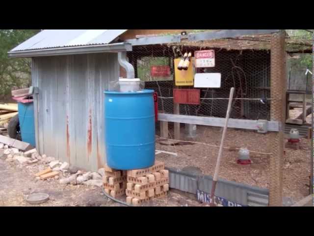 Rain Collecting Automatic Chicken Waterer