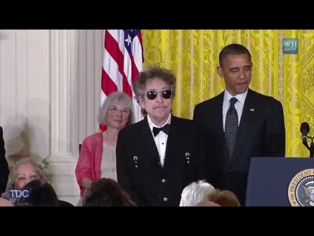 Bob Dylan Awarded Presidential Medal of Freedom