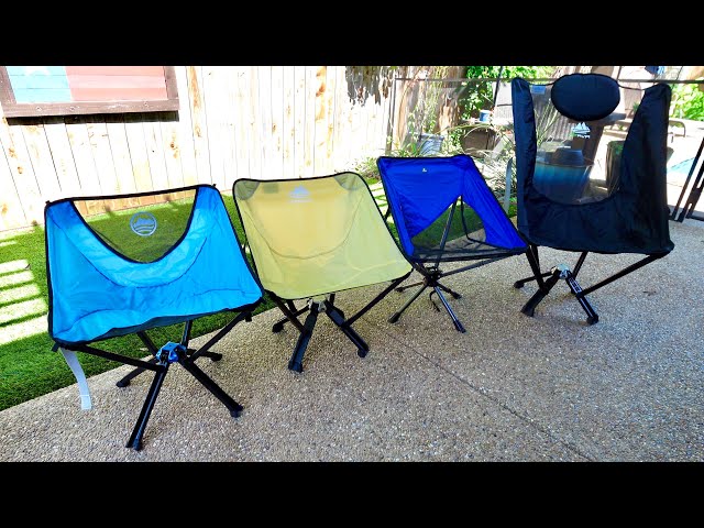 CAMPING CHAIRS - Ive tried them ALL - but there is a clear winner for me