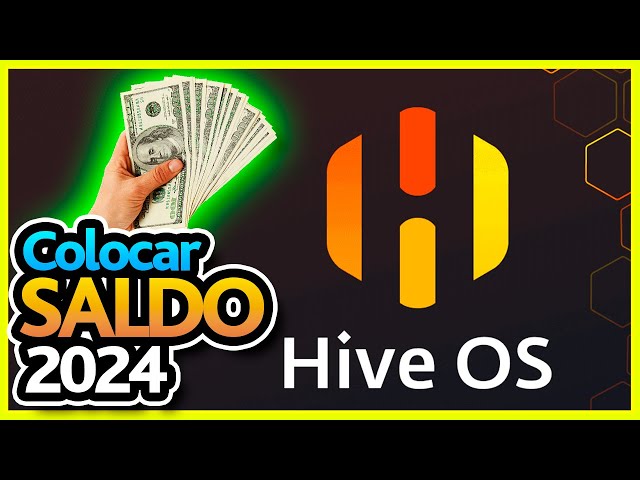 💴 COMO COLOCAR SALDO NO HIVE OS 2024 - Hive OS parou de minerar pode ser SALDO Negativo