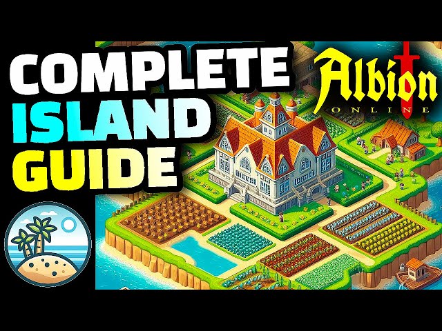 Albion Online Island Beginners Guide For New Players 2024 laborers, journals, trophies, furniture.
