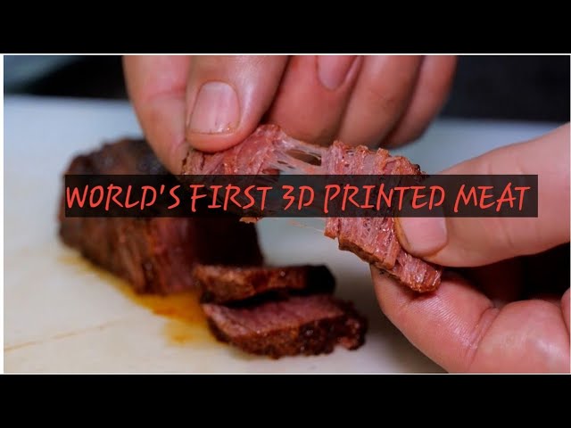 3D PRINTED MEAT