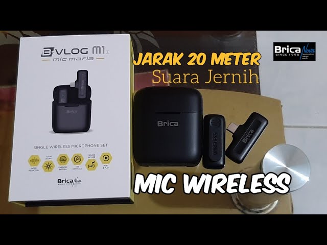 Review Brica B-Vlog M1 Mic Wireless