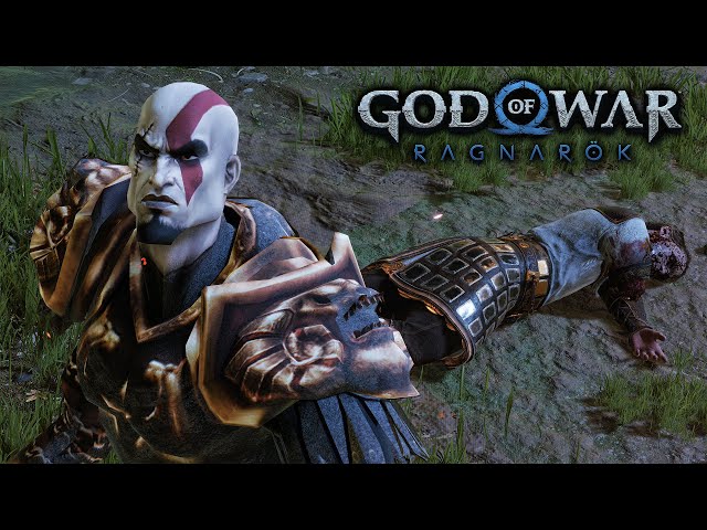 PS2 GOD ARMOR KRATOS Destroys HEIMDALL! (God of War Ragnarok PS5 Mod Gameplay)