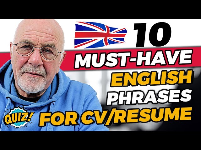 10 MUST-HAVE English Phrases to Impress Every Employer | BUSINESS ENGLISH LESSON