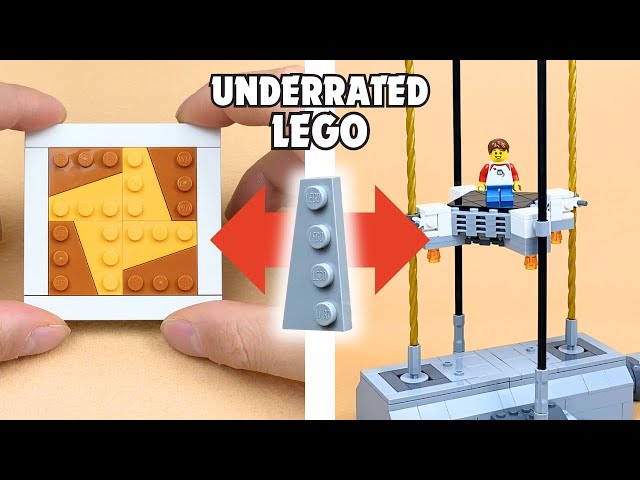 Build SPACE ELEVATOR with UNDERRATED LEGO Piece