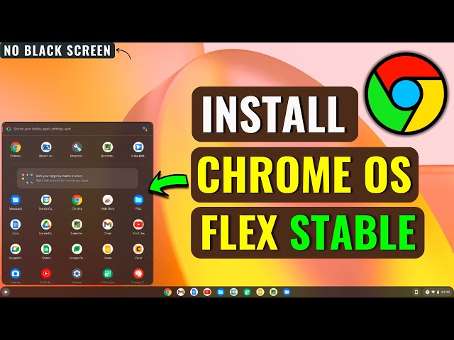 Chrome OS Flex Install on PC & Laptop (Stable Version) | Download Chrome OS Flex | 2024