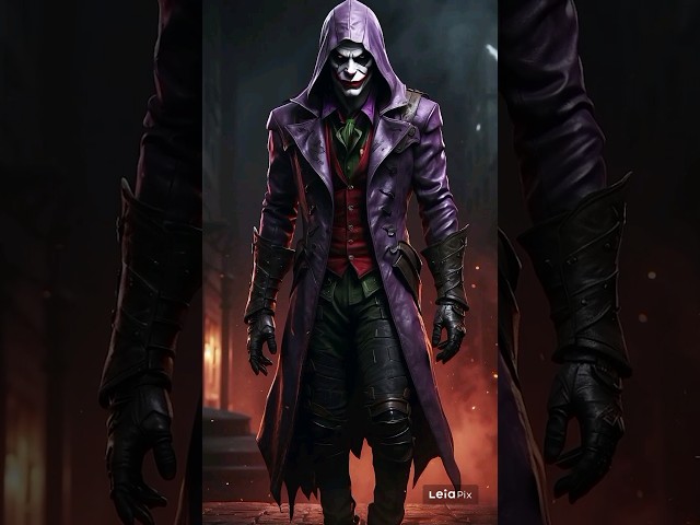 What Joker would look like if he became an assassin
