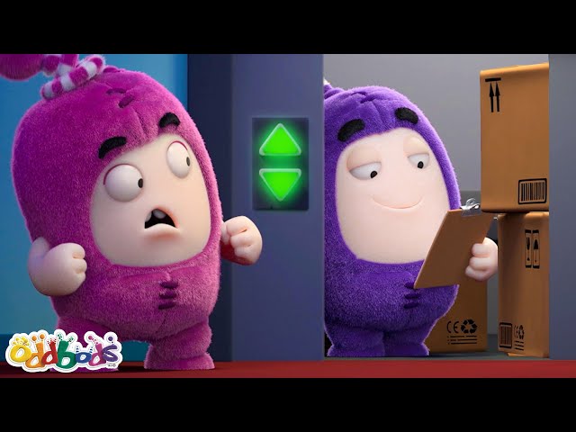 Missing Out Elevator | Best NEW Oddbods Full Episode | Funny Cartoons for Kids