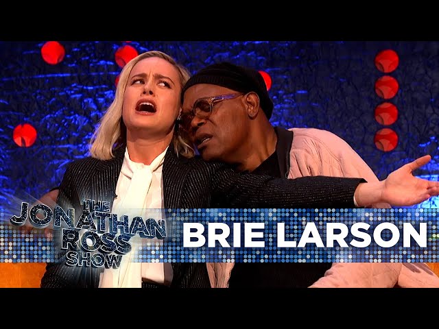 Brie Larson & Samuel L Jackson Recreate Lady Gaga’s ‘Shallow’ Performance | The Jonathan Ross Show