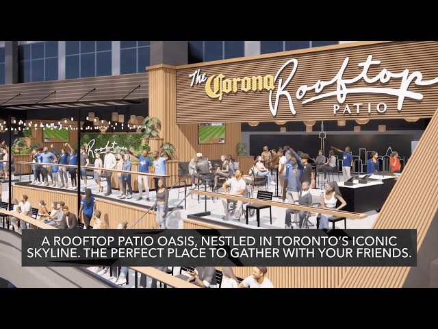 Experience the Corona Rooftop Patio at Rogers Centre in 2023!