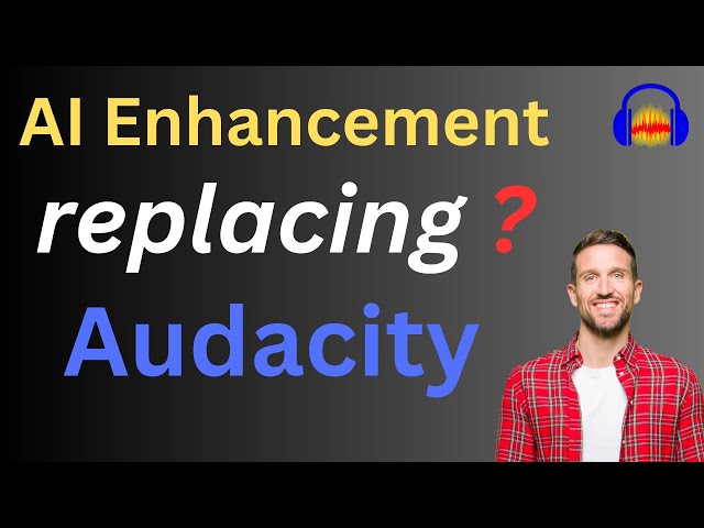 Is AI-enhanced sound better than Audacity? (1-Click Comparison)