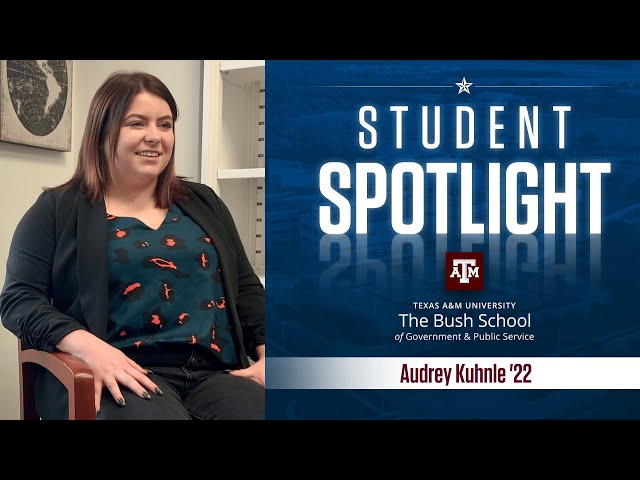 STUDENT SPOTLIGHT: Audrey Kuhnle