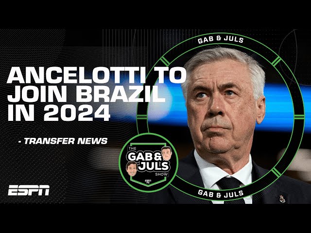 Carlo Ancelotti to coach Brazil in 2024 🇧🇷 Who will replace him at Real Madrid? | ESPN FC