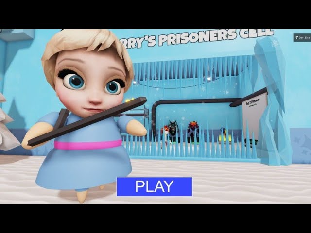 QUEEN ELISA BARRYS PRISON RUN! (Obby ) #roblox #scaryobby #obby #pomni