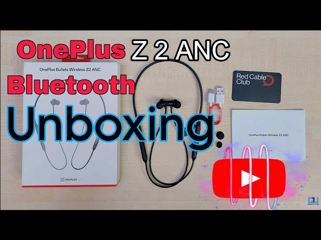 OnePlus Bullets Wireless Z2 ANC Neckband Unboxing ll#oneplus #bluetooth #unboxing #youtubeshorts 🙏🇮🇳