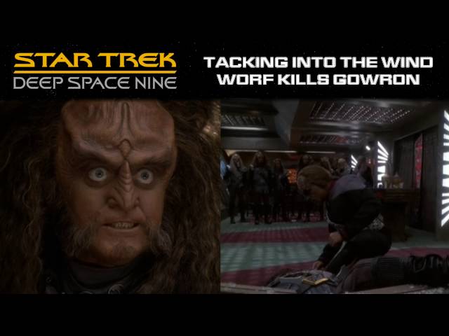 DS9 Music - [Tacking Into the Wind] Worf Kills Gowron