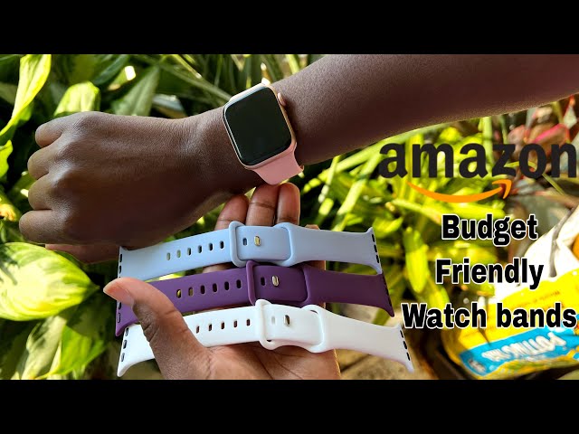 Apple Watch Silicone Bands From Amazon unboxing and Review 2021