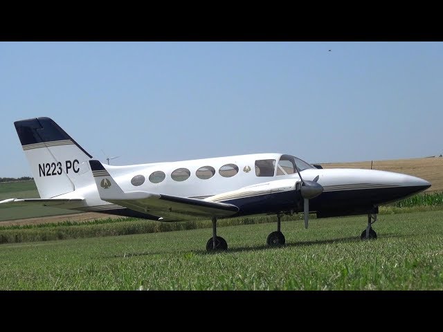 Cessna 421 twin Gas Engine RC model Airplane
