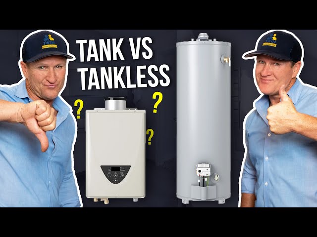Tankless VS Tank Water Heater...3 Myths DEBUNKED! - Twin Plumbing
