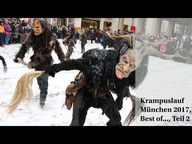 Krampuslauf München 2017 -  Best of... the Munich Krampus Run (Part 2)