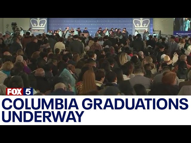 Columbia University graduations underway