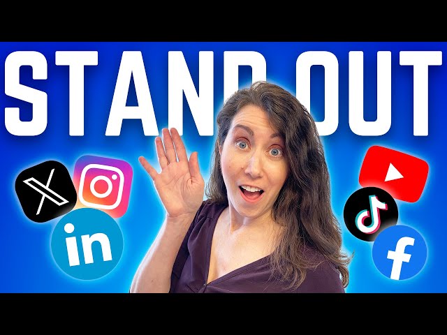 3 RULES To Stand Out In Your Social Media