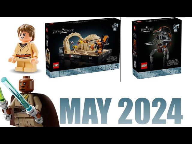 LEGO Star Wars May 1st Wave Revealed! UCS Jabba's Sail Barge Minifigure List | And More News