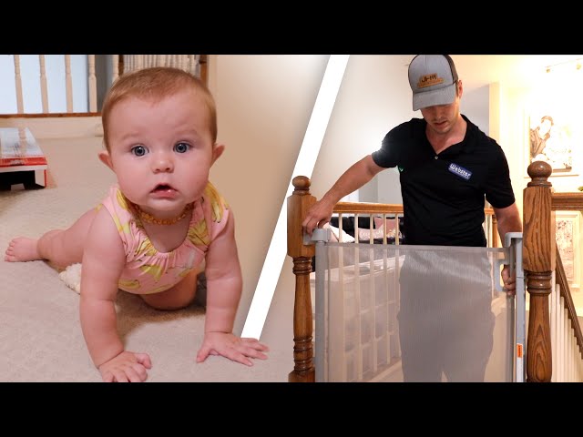 BABY PROOFING our New House!
