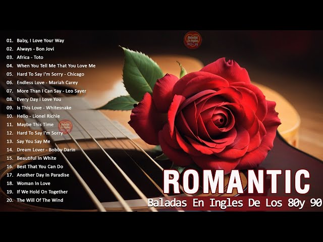 Romantica Viejitas En Ingles De Los 80 y 90 - Mix Romanticas Vietjtas En Ingles 80's #117
