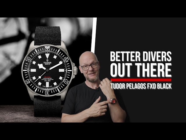Tudor Pelagos FXD: All black divers are boring?