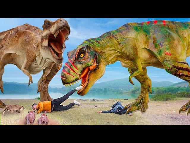 The BEST of Dinosaur Attack | T-rex Chase | Jurassic World Dinosaur Fan Movie | Dinosaur | Rexy