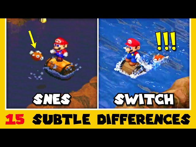 15 Subtle Differences between Super Mario RPG for SNES and Switch (Part 2)