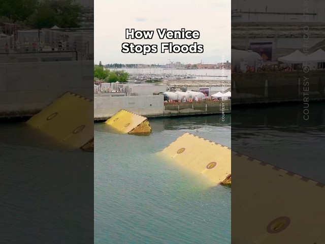 How Venice STOPS Floods