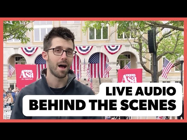 Behind The Scenes: Presidential Campaign Announcement | Outdoor Show Streamed Live On National News