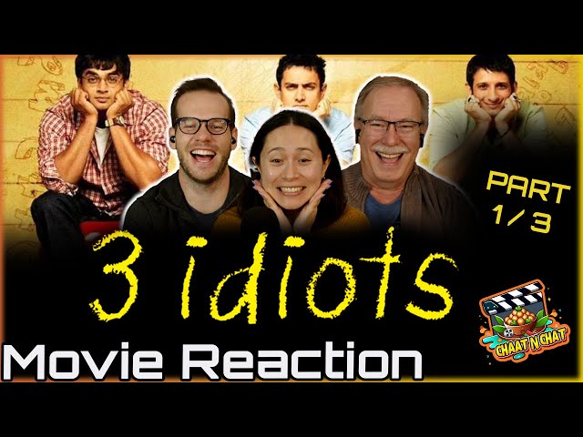 3 IDIOTS Movie Reaction Part 1 | Aamir Khan | Madhavan | Boman Irani | Kareena Kapoor