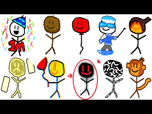FIND the STICKMEN *How To Get 10 NEW Stickmen and Badges* Roblox