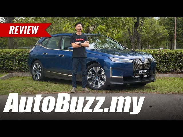 BMW iX xDrive40 fully-electric SUV review  - AutoBuzz